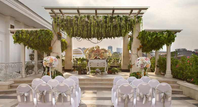 dekorasi pernikahan Halim Perdana Kusumah Jakarta